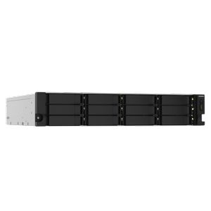 QNAP server for 12 disks, 4GB ram, 2x 10GbE SFP network