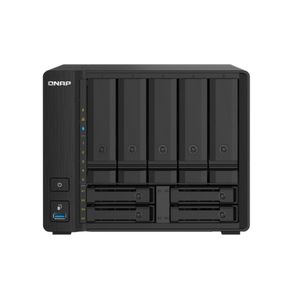 QNAP NAS for 9 disks, 4GB RAM, 2x 10Gb SFP +, 2x 2.5Gb network