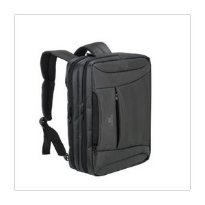 RivaCase carbon black changeable laptop bag / backpack 16 "8290