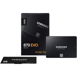 Samsung 250GB 870 EVO SSD SATA3 2.5 &quot;disk