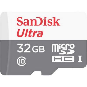 SanDisk Ultra microSDXC 32GB + SD Adapter 100MB/s Class 10 UHS-I-