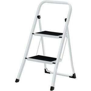 SONGMICS double step ladder GSL12WT