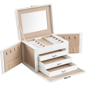 SONGMICS four-layer jewelry box