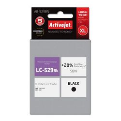 Tinta Activejet AB-529BN (zamjena za Brother LC529BK, supreme, 58 ml) crna