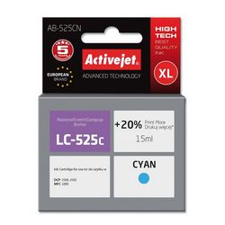 Tinta Activejet AB-525CN (zamjena za Brother LC525C, supreme, 15 ml) cijan