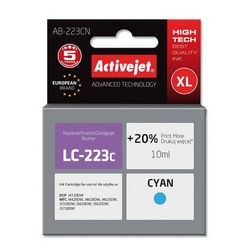 Tinta ACTIVEJET AB-223CN ink (zamjena za Brother LC223C, supreme, 10 ml) cijan