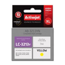 Tinta ACTIVEJET AB-3213YN za Brother printer (zamjena za Brother LC3213Y, supreme, 7 ml) žuta