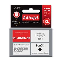 Tinta Activejet AC-40R (zamjena za Canon PG-40/PG-50, premium, 25 ml) crna