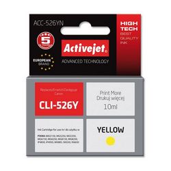 Tinta ACTIVEJET ACC-526YN (zamjena za Canon CLI-526Y, supreme, 10 ml) žuta