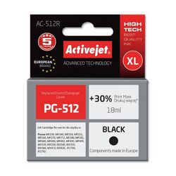 Tinta Activejet AC-512R (zamjena za Canon PG-512, premium, 18 ml) crna