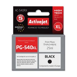 Tinta Activejet AC-540RX za Canon printer (zamjena za Canon PG-540 XL, premium, 25 ml) crna