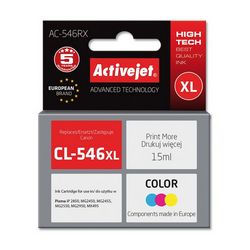 Tinta Activejet AC-546RX (zamjena za Canon CL-546 XL, premium, 15 ml) boja