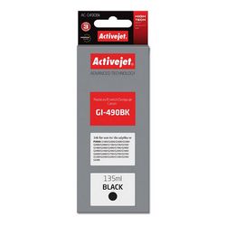 Tinta ACTIVEJET AC-G490Bk za Canon printer (zamjena za Canon GI-490BK, supreme, 135 ml) crna