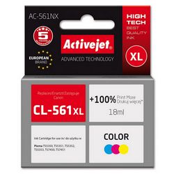 Tinta ACTIVEJET AC-561NX (za Brother, zamjena za Canon CL-561XL, Supreme, 18 ml, u boji)