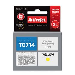Tinta ACTIVEJET AEB-714 (zamjena za Epson T0714, T0894, supreme, 15 ml) žuta