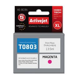 Tinta ACTIVEJET AE-803N (zamjena za Epson T0803, supreme, 13.5 ml) magenta
