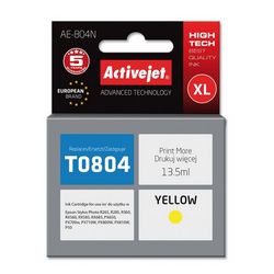 Tinta ACTIVEJET AE-804N (zamjena za Epson T0804, supreme, 13.5 ml) žuta
