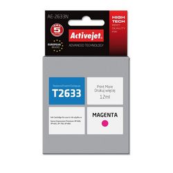 Tinta ACTIVEJET AE-2634N za Epson printer (zamjena za Epson 26 T2633, supreme, 12 ml) magenta
