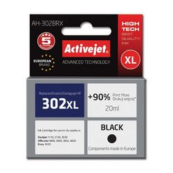 Tinta ACTIVEJET AH-302BRX (zamjena za HP 302XL F6U68AE, premium, 20 ml) crna
