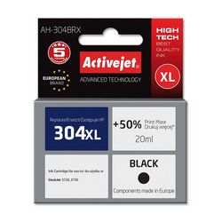 Tinta ACTIVEJET AH-304BRX (zamjena za HP 304XL N9K08AE, premium, 20 ml) crna