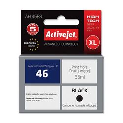 Tinta ACTIVEJET AH-46BR (zamjena za HP 46 CZ637AA, premium, 35 ml) crna