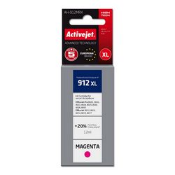 Tinta ACTIVEJET AH-912MRX za HP printere (zamjena za HP 912XL 3YL82AE, premium, 990 stranica) ljubičasta