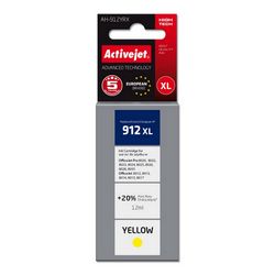 Tinta ACTIVEJET AH-912YRX za HP printere (zamjena za HP 912XL 3YL83AE, premium, 990 stranica) žuta