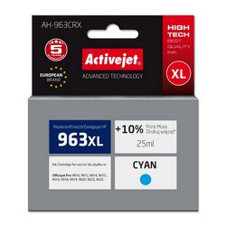 Tinta ACTIVEJET AH-963CRX za HP printere (zamjena za HP 963XL 3JA27AE, premium, 1760 stranica) plava
