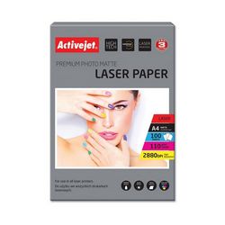 Mat fotopapir za laserske printere Activejet AP4-110M100L (A4, 100 komada)