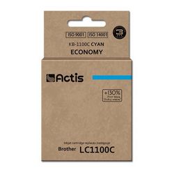 Tinta ACTIS KB-1100C (zamjena za Brother LC1100C/LC980C, standardna, 19 ml) cyan