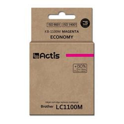 Tinta ACTIS KB-1100M (zamjena za Brother LC1100M/LC980M, standardna, 19 ml) magenta
