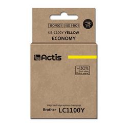 Tinta ACTIS KB-1100Y (zamjena za Brother LC1100Y/LC980Y, standardna, 19 ml) žuta