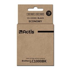 Tinta ACTIS KB-1000BK (zamjena za Brother LC1000BK/LC970BK, standardna, 36 ml) crna