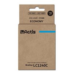 Tinta ACTIS KB-1240C (zamjena za Brother LC1240C/LC1220C, standardna, 19 ml) cyan