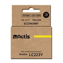 Tinta ACTIS KB-223Y (zamjena za Brother LC223Y, standardna, 10 ml) žuta