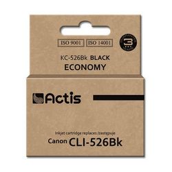 Patrona za tisak ACTIS KC-526Bk (zamjenska za Canon CLI-526BK, standardna, 10 ml, crna)