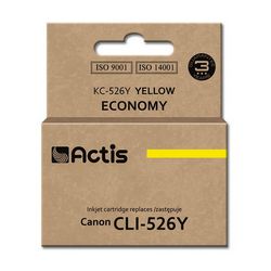 Toner ACTIS KC-526Y (zamjena za Canon CLI-526Y, standardna, 10 ml) žuta