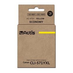 Toner ACTIS KC-571Y (zamjena za Canon CLI-571Y, standardna, 12 ml) žuta