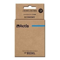 Tinta ACTIS KH-953CR (zamjena za HP 953XL F6U16AE, premium, 25 ml) cijan - novi čip