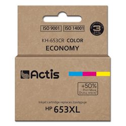 Tinta ACTIS KH-653CR (zamjena za HP 653XL 3YM74AE, premium, 18ml, 300 stranica) boja