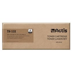 Toner ACTIS TH-53X (zamjena za HP 53X Q7553X, Canon CRG-715H, standard, 7000 stranica) crni