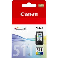 Boja CANON CL-511 za tintni printer (originalna, cijan, magenta, žuta)