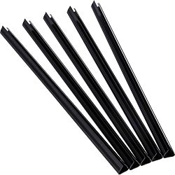 Letvice za uvezivanje Relido, 3-6mm, 50 komada crne