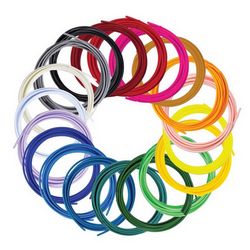 Filament za 3D olovku 3DOODLER FLOW 20 PLA 20 (Polilaktična kiselina, Crna, Plava, Tamnozelena, Tamnoružičasta, Zlatna, Zelena, Ljubičasta, Mornarska, Narančasta, Ružičasta, Prozirna, Bijela, Žuta)