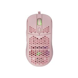 Miš WHITE SHARK GM-5007 GALAHAD, žičani, gaming, 6400DPI, RGB, rozi