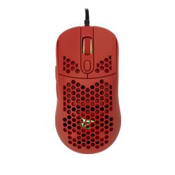Miš WHITE SHARK GM-5007 GALAHAD, žičani, gaming, 6400DPI, RGB, crveni