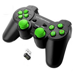 Kontroler ESPERANZA EGG108G (gamepad, PC, Playstation 3, analogni/digitalni, USB 2.0) crno-zeleni