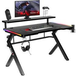 Gaming stol HUZARO Hero 5.0 RGB (LED osvjetljenje, podesiva visina)