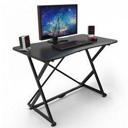 Gaming stol TECHLY (s kutnim ergonomskim rubom) crni