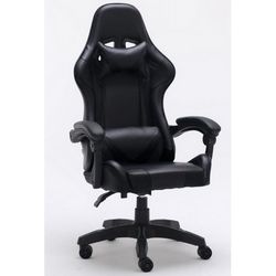 Topeshop Fotel Remus Czerń Office/Računalna stolica podstavljeno sjedalo podstavljeno naslonje